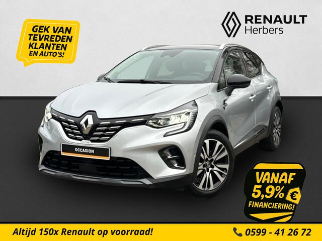 Renault CAPTUR 1.6 E-Tech Plug-in Hybrid 160 Intens 360 CAMERA / NAVI / STOEL&STUURVERW / VOL-LEDER