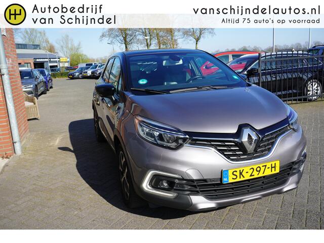 Renault CAPTUR 0.9 TCE EDITION ONE ZEER LUXE TWO TONE ORIGINEEL NL VOLLEDIG DEALER ONDERHOUDEN PANORAMADAK LEDER STOELVERWARMING TREKHAAK CAMERA CLIMA CRUISE PDC V+A FULL LED KEYLESS ENZ...