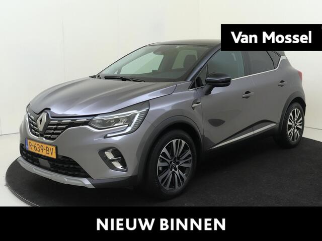 Renault CAPTUR 1.3 TCe 140 Initiale Paris | Stoel & Stuurverwarming | electronic climate control | lichtmetalen velgen 18" | luxe lederen bekleding | navigatiesysteem full map | Voorruit verwarming |
