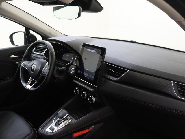 Renault CAPTUR 1.3 TCe 140 Initiale Paris | Stoel & Stuurverwarming | electronic climate control | lichtmetalen velgen 18" | luxe lederen bekleding | navigatiesysteem full map | Voorruit verwarming |