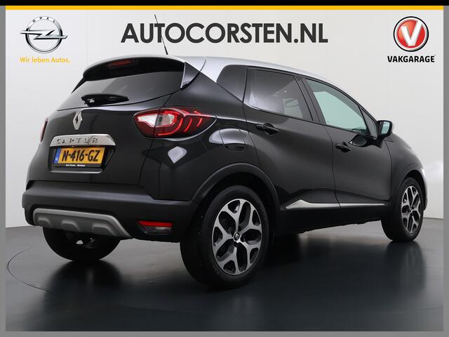 Renault CAPTUR T 90pk Intens Navi Ecc Cruise Control Two-Tone Pdc Keyless 0.9 TCe Lmv 17" Led Regen-Lichtsensor Isofix Bluetooth Privacy Glas Mooie en complete Renault Captur 1148kg licht