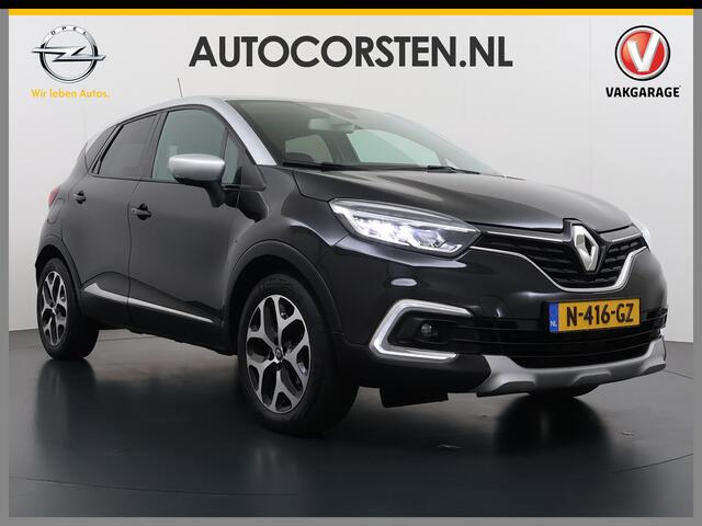 Renault CAPTUR T 90pk Intens Navi Ecc Cruise Control Two-Tone Pdc Keyless 0.9 TCe Lmv 17" Led Regen-Lichtsensor Isofix Bluetooth Privacy Glas Mooie en complete Renault Captur 1148kg licht