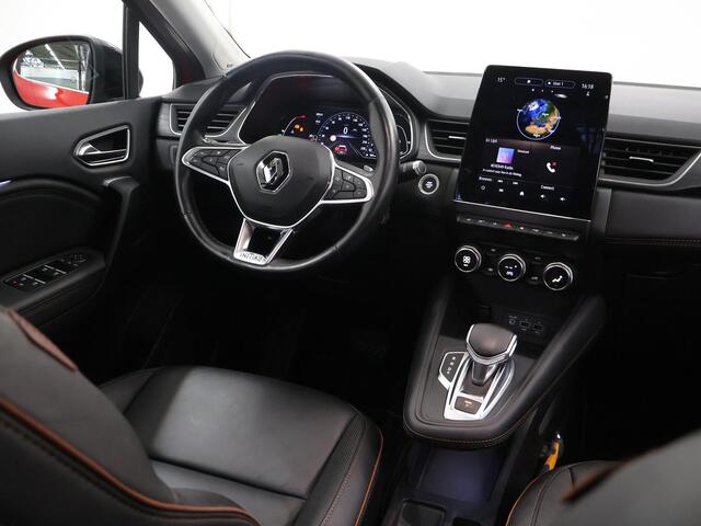 Renault CAPTUR 1.3 TCe 155 Initiale Paris | Panoramadak | Lederen Interieur | Groot Navigatie | 360 Camera | DAB | Apple CarPlay/Android Auto | Stoelverwarming | Aut.inparkeren | Adaptieve Cruise Control |