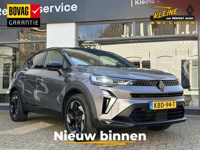 Renault CAPTUR 1.8 E-Tech full hybrid 160 techno | Navigatie | Lage kilometerstand | 160 pk full hybride motor! | Stoel en stuur verwarming | Adaptieve cruise control | Camera achter |
