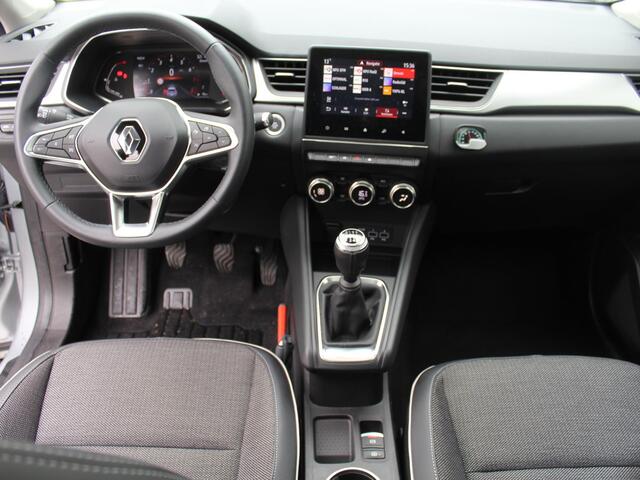 Renault CAPTUR 1.0 TCe 90 Intens / Achteruitrijcamera / Parkeersensoren voor + achter / Elektrisch glazen schuif-/ kanteldak / Metaalkleur / Two-tone kleursamenstelling / Side-steps / Audio-navigatiesysteem full map / Apple Car Play & Android auto / LED / Armsteun voor 