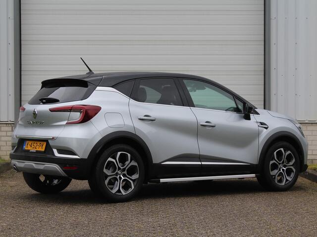 Renault CAPTUR 1.0 TCe 90 Intens / Achteruitrijcamera / Parkeersensoren voor + achter / Elektrisch glazen schuif-/ kanteldak / Metaalkleur / Two-tone kleursamenstelling / Side-steps / Audio-navigatiesysteem full map / Apple Car Play & Android auto / LED / Armsteun voor 