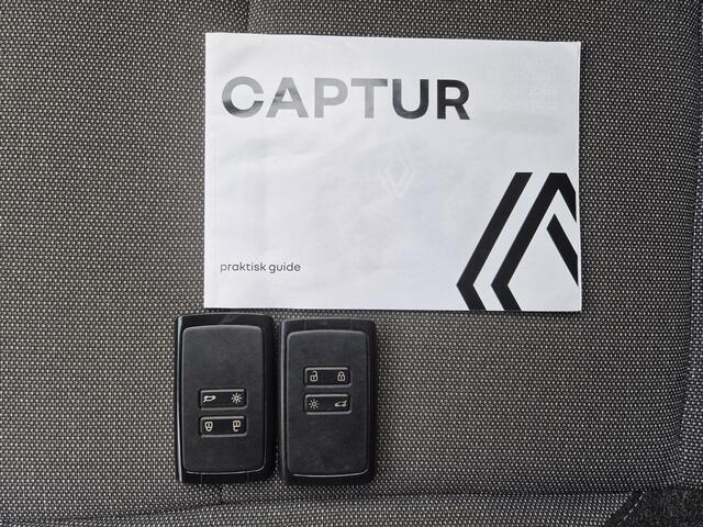 Renault CAPTUR 1.3 mild hybrid 160 techno Automaat / Fabrieksgarantie tot 04-2027 / Trekgewicht 1200 kg / Pack winter / Stuur- & Stoelverwarming / Navigatie via Apple Carplay of Android Auto / Adaptief cruise control / Achteruitrijcamera / Keyless Entry/Start /