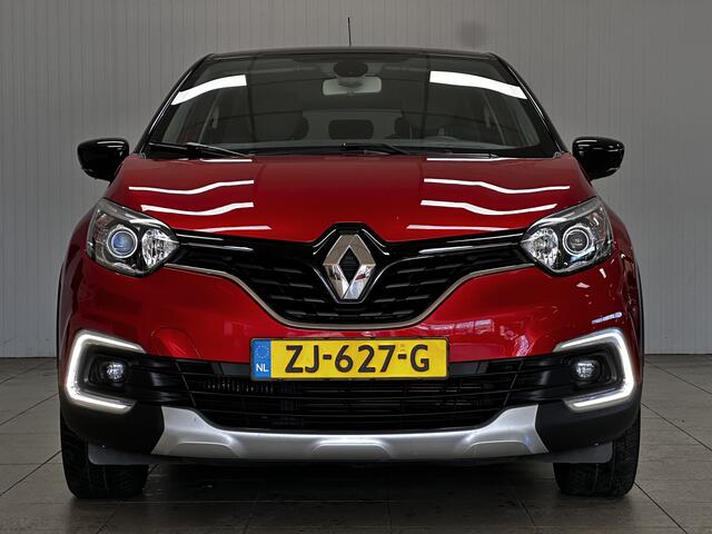 Renault CAPTUR 1.2 TCe Intens/ DEALER ONDERHOUDEN!/ Automaat!/ Two-Tone/ Trekhaak/ Leder/ Keyless/ Keyless/ Extra getint glas/ Stoelverw./ DAB+/ Navi/ Clima/ Cruise/ Bluetooth/ Multi. LEDER. Stuur/ LED Mistl./ PDC/ LED Dag