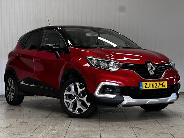 Renault CAPTUR 1.2 TCe Intens/ DEALER ONDERHOUDEN!/ Automaat!/ Two-Tone/ Trekhaak/ Leder/ Keyless/ Keyless/ Extra getint glas/ Stoelverw./ DAB+/ Navi/ Clima/ Cruise/ Bluetooth/ Multi. LEDER. Stuur/ LED Mistl./ PDC/ LED Dag