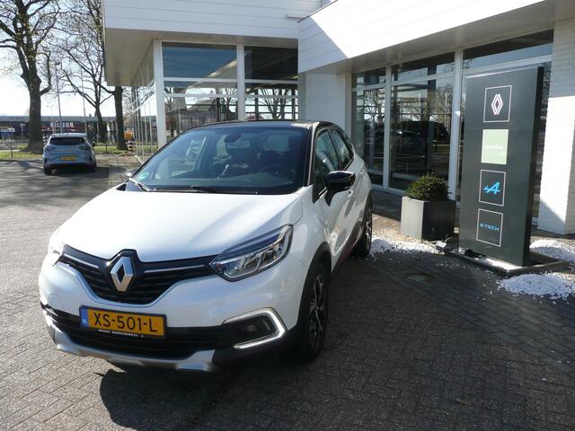 Renault CAPTUR TCe 120 EDC/AUT. Intens PARK ASSIST V+A INCL. CAMERA/ ARMSTEUN/ 4-SEIZOENSBANDEN/ TREKHAAK/ FULL LED VERLICHTING/ R-LINK NAVIGATIE MET ANDROID AUTO/ ETC.. DEALER ONDERHOUDEN! RIJKLAAR!