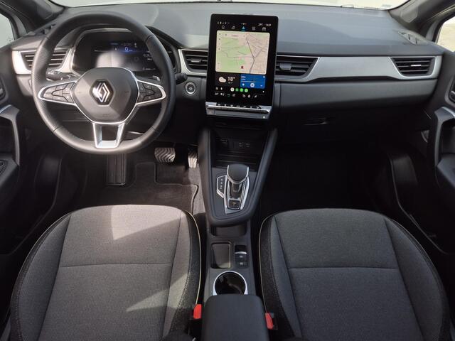 Renault CAPTUR 1.3 mild hybrid 160 techno / Fabrieksgarantie tot 04-2027 / Navigatie via Apple Carplay of Android Auto / Stuur- & Stoel verwarming / Achteruitrijcamera / Adaptief cruise control / Trekgewicht 1200 kg / Keyless Entry/Start / Climate control /