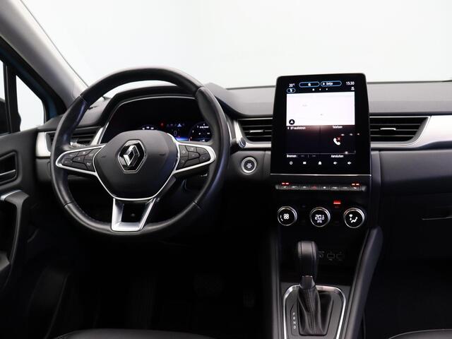Renault CAPTUR 1.3 TCe 140pk Intens | Stoel- en stuurwielverwarming | 360 graden camera | 1500kg geremd | Lederen bekleding | Voorruitverwarming |