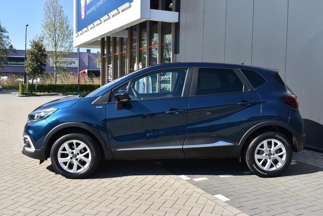 Renault CAPTUR TCe Limited NAVI | SENSOREN ACHTER | LM VELGEN | AIRCO | CRUISE CONTROL | KEYLESS ENTRY | DEALERONDERHOUDEN | 1E EIGENAAR | ANDROID AUTO |