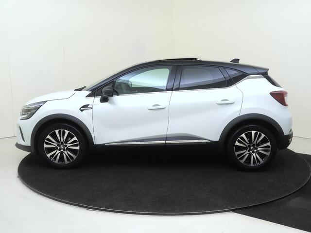 Renault CAPTUR 1.6 E-Tech Hybrid 145 Initiale Paris btw |AUTOMAAT | Cruise & Climate Control |Beige lederen bekleding | Navigatie | Stoel verwarming |Schuif-/kanteldak | etc etc