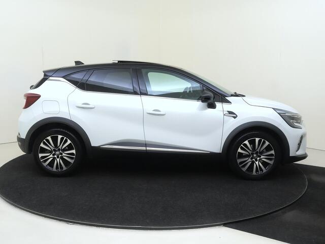 Renault CAPTUR 1.6 E-Tech Hybrid 145 Initiale Paris btw |AUTOMAAT | Cruise & Climate Control |Beige lederen bekleding | Navigatie | Stoel verwarming |Schuif-/kanteldak | etc etc