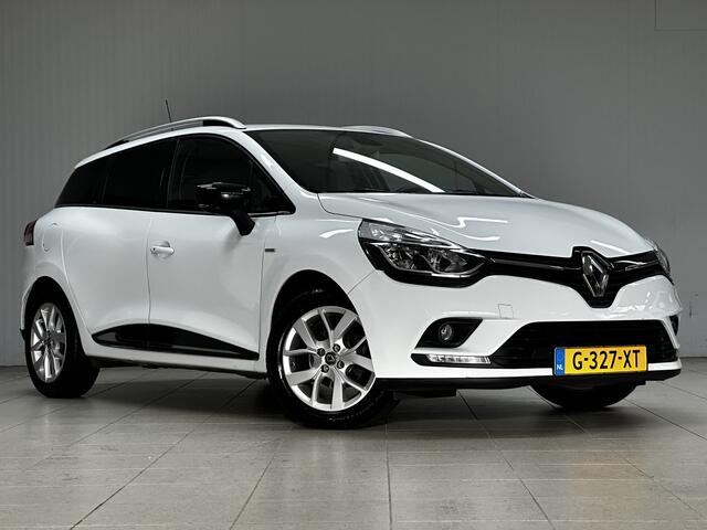 Renault CLIO Estate 0.9 TCe Limited/ LED Dagrijverl./ 16''LMV/ Keyless Entry+GO/ DAB+/ Apple+Android/ Clima/ Navi/ Cruise/ Bluetooth/ Multi.Stuur/ Elek.Pakket/ Isofix/ PDC Achter.
