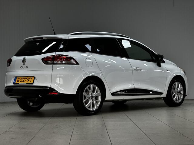 Renault CLIO Estate 0.9 TCe Limited/ LED Dagrijverl./ 16''LMV/ Keyless Entry+GO/ DAB+/ Apple+Android/ Clima/ Navi/ Cruise/ Bluetooth/ Multi.Stuur/ Elek.Pakket/ Isofix/ PDC Achter.