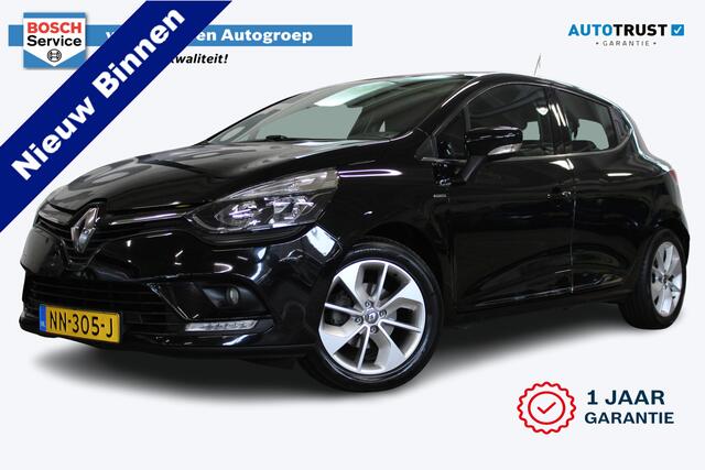 Renault CLIO 0.9 TCe Limited | Incl. 12 maanden garantie | Cruise control | Airco | Bluetooth | Trekhaak | DAB radio | Parkeersensoren | Navigatie | 100% onderhouden |