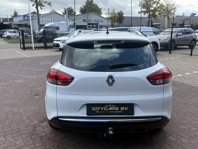 Renault CLIO Grandtour intens 0.9 TCe Intens org nl auto nap logisch navi climate ctr cruise ctr dagrijverlichting led lmv 16 inch pdc a trekhaak leder alcantara