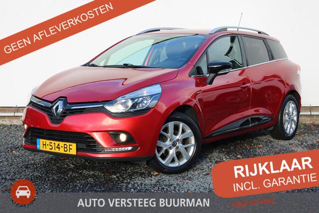 Renault CLIO Estate 0.9 TCe Limited 1e Eigenaar, All-Seasons en Keurig onderhouden!