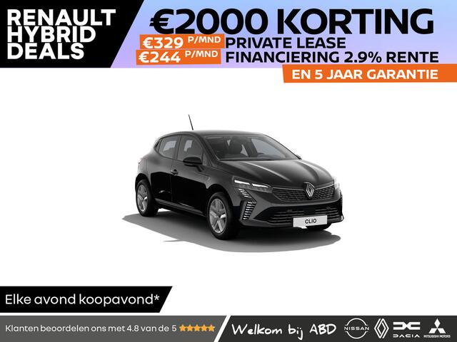 Renault CLIO Evolution E-TECH full hybrid 145 | Cruise control met snelheidsbegrenzer | Handbediende airconditioning | Lane Departure Warning met Lane Keep Assist