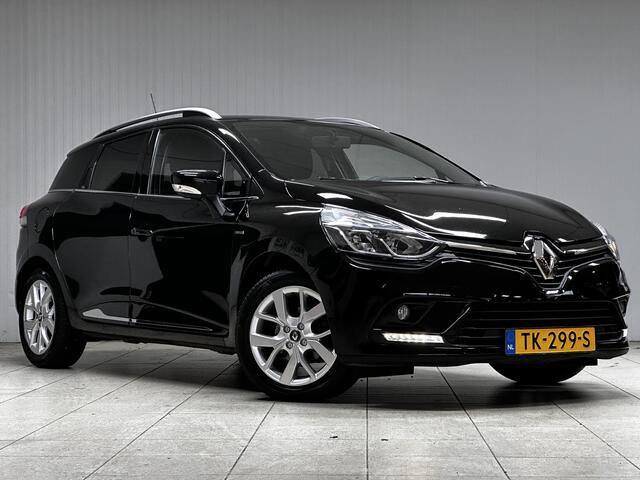 Renault CLIO Estate 0.9 TCe Limited/ Trekhaak/ DAB+/ Keyless/ Navi/ Airco/ Cruise/ Elek. pakket/ Isofix/ Bluetooth/ Armsteun/ Multi. LEDER. Stuur/ 16'' LMV/ Mistl./ PDC/ Extra getint glas.
