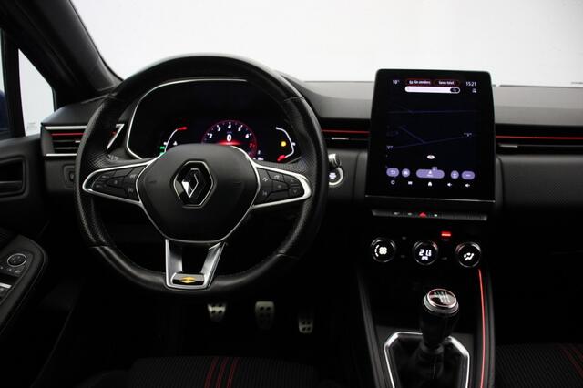 Renault CLIO 1.0 TCE RS Line - Digitaal Cockpit, Carplay, Camera, Navi, Cruise, Clima, Half Leer