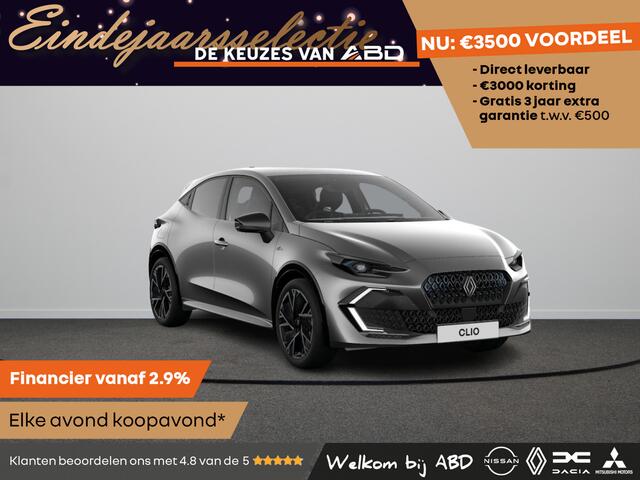 Renault CLIO esprit Alpine Full hybrid | Achteruitrijcamera | Elektronisch geregelde airconditioning | Grille in zwart met daarin verwerkt 113 Renault logo's