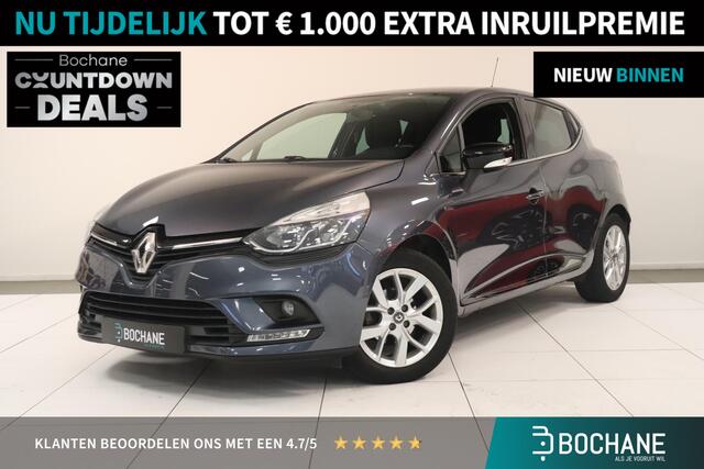 Renault CLIO 0.9 TCe Limited | Airco | Parkeersensoren | Navigatie | Key-less | Bluetooth | Lichtmetaal | Armsteun |