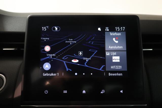 Renault CLIO 1.6 E-Tech Hybrid 145 Techno | Climate control | Camera | Navigatie | AppleCarplay | LED verlichting | Parkeersensoren |