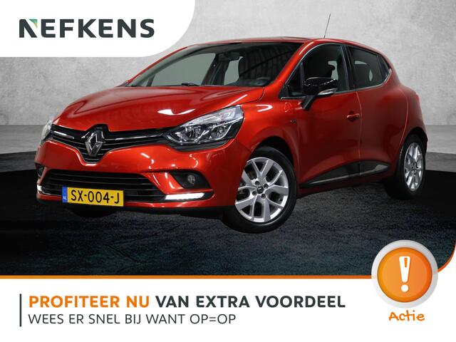 Renault CLIO 90PK TCe Limited | 2de eigenaar | Keyless | Radio/DAB | 16"LMV | Armsteun | Navigatie | LED | Airco | Isofix | Privacy Glass | Parkeersensoren | NL AUTO! |