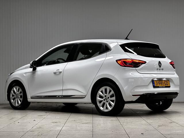 Renault CLIO 1.0 TCe Intens/ Virtual Dash./ 16'' LMV/ LED Koplampen/ Keyless/ Apple + Android/ Half-Leder/ DAB+/ Lane-Assist./ Navi/ Clima/ Cruise/ Elek. pakket/ Isofix/ Bluetooth/ Multi. LEDER. Stuur/ PDC.