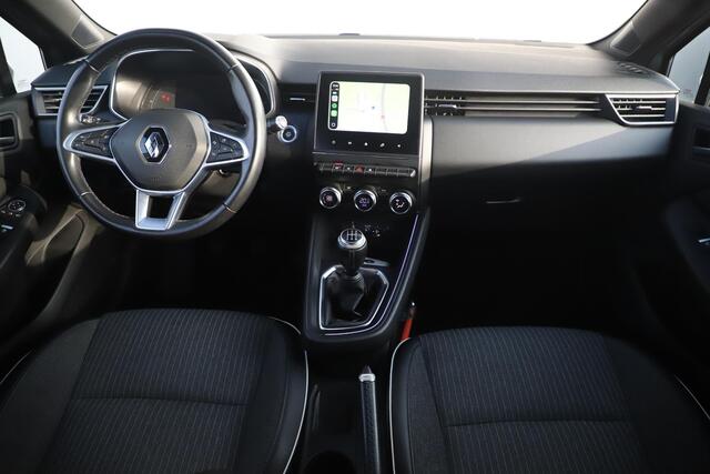 Renault CLIO 1.0 TCe Intens 101PK Half Leder 17 inch LMV LED Navigatie Carplay Android Climate Cruise Control Rijstrooksensor