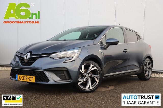 Renault CLIO 1.0 TCe R.S. Line Trekhaak 17 inch LMV BOSE Groot Navigatie Achteruitrijcamera Carplay Android Half Leder