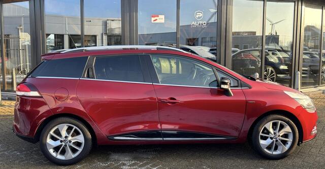 Renault CLIO Estate 0.9 TCe Limited 90PK | ZEER NETTE STAAT | NL Auto | Afneembare Trekhaak | Airco | Cruise Control | DAB+ | Armsteun | Lichtmetalen Velgen | Parkeersensoren | Navigatie | 2 Sleutels |