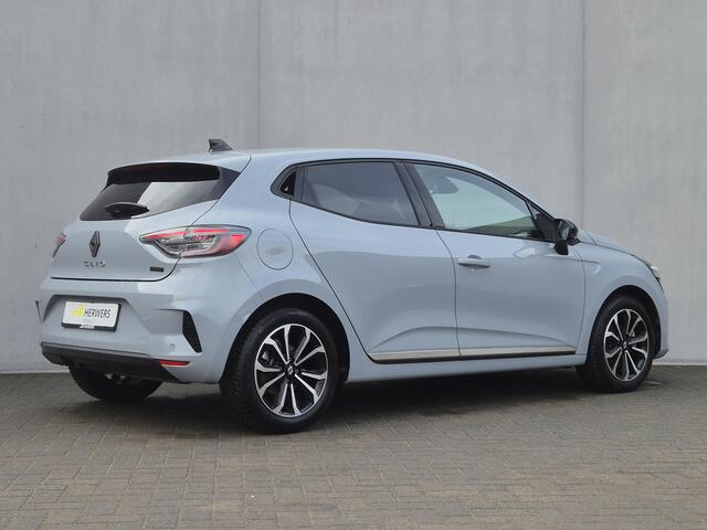 Renault CLIO 1.6 E-Tech Full Hybrid 145 techno Automaat / Fabrieksgarantie tot 04-2027 / All season banden / Pack winter / Rondomzicht camera / Stuur- & Stoel verwarming / Apple Carplay Android Auto / cruise control / draadloze telefoonlader /