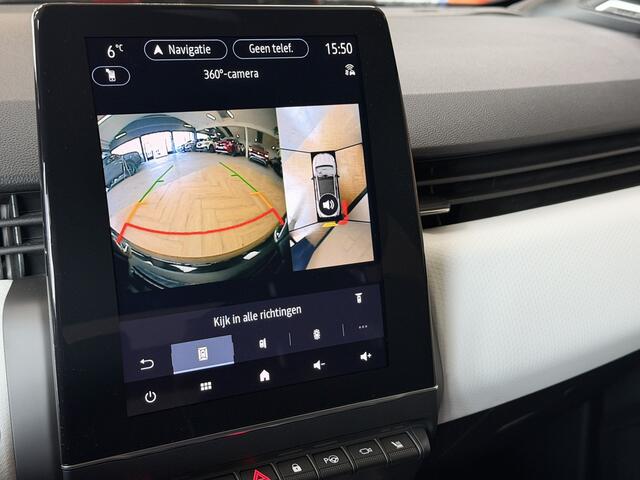 Renault CLIO 1.0 TCe 92pk Aut | Intens | Groot Navi | Bose | 17" | Dode hoek | 360 | Stoel & Stuur verwarming | Volledig Renault Dealer onderhouden!