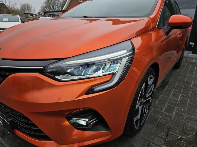 Renault CLIO 1.0 TCe Intens navi. led. cruise. 17 inch. leder/stof.