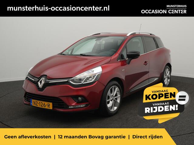 Renault CLIO Estate TCe 120 Limited - RIJKLAARPRIJS - 120 PK - 4 cilinder motor - Cruise Control - DAB - Lichtmetalen Velgen