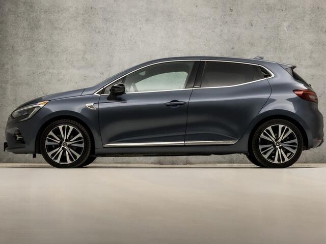 Renault CLIO 1.6 E-Tech Hybrid 140 Initiale Paris 140Pk Automaat (APPLE CARPLAY, GROOT NAVI, CAMERA, LEDER, BOSE AUDIO, GETINT GLAS, STOELVERWARMING, ZWART HEMEL, KEYLESS, NIEUWSTAAT)
