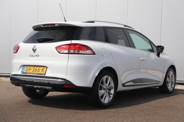 Renault CLIO Estate 0.9 TCe Limited Navigatie Bluetooth Airco Cruise Control 16 inch LMV Getint Glas
