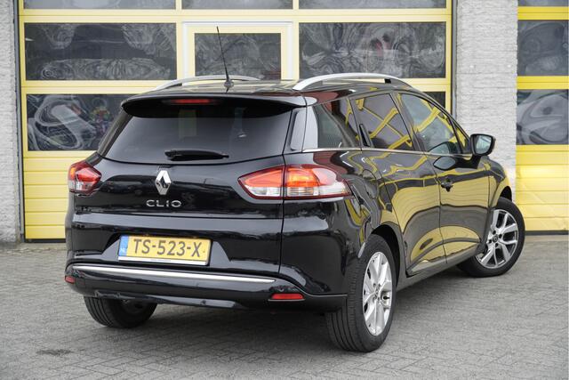 Renault CLIO Estate 0.9 TCe Limited BJ2018 Lmv 16" | Led | Pdc | Keyless entry | Navi | Airco | Cruise control | Extra getint glas