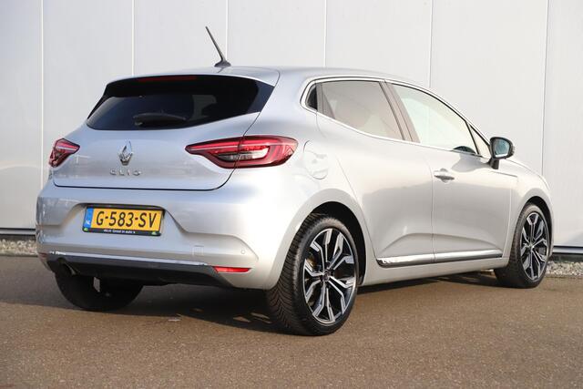 Renault CLIO 1.0 TCe Intens 101PK Half Leder 17 inch LMV LED Navigatie Carplay Android Climate Cruise Control Rijstrooksensor