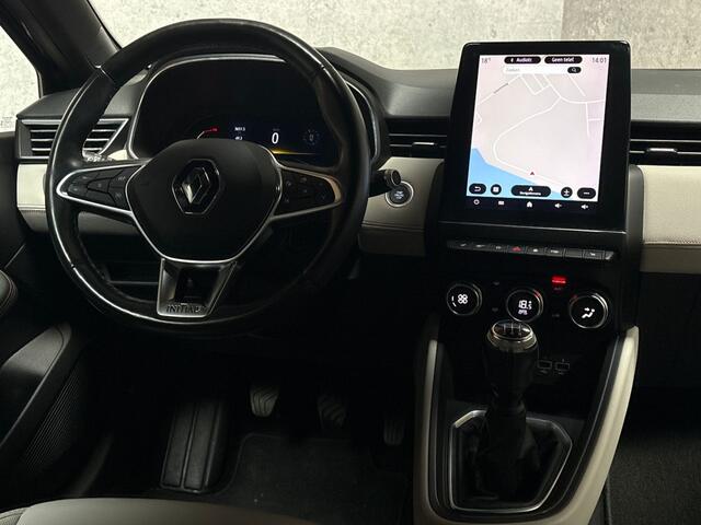 Renault CLIO 1.0 TCe Initiale Paris (VIRTUAL COCKPIT, APPLE CARPLAY, GROOT NAVI, LEDER, STUUR/STOELVERWARMING, CAMERA, SPORTSTOELEN, KEYLESS, GETINT GLAS, LM VELGEN, ZWART HEMEL, NIEUWSTAAT)