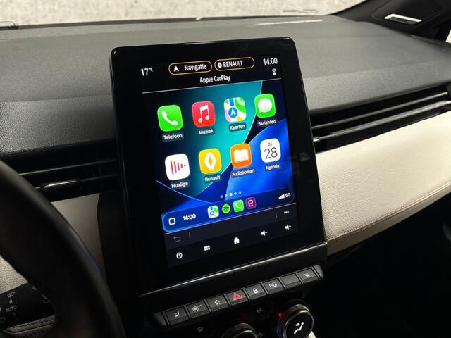 Renault CLIO 1.0 TCe Initiale Paris (VIRTUAL COCKPIT, APPLE CARPLAY, GROOT NAVI, LEDER, STUUR/STOELVERWARMING, CAMERA, SPORTSTOELEN, KEYLESS, GETINT GLAS, LM VELGEN, ZWART HEMEL, NIEUWSTAAT)