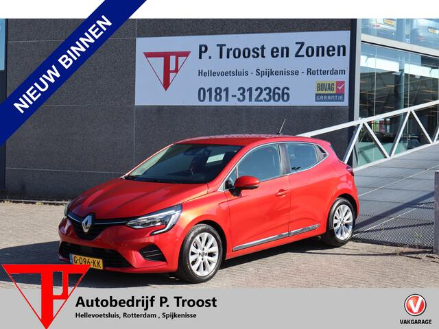 Renault CLIO 1.0 TCe Intens 360 graden camera/Stoelverwarming/Lane assist/Cruise control/Apple carplay/Dodehoek detectie/Parkeersensoren/Licht metaal