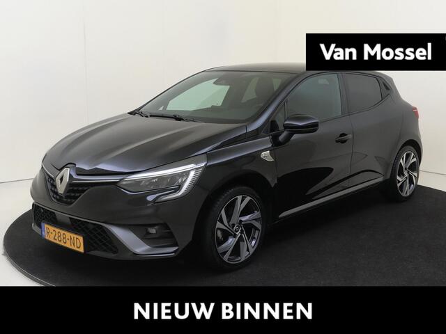 Renault CLIO 1.6 E-Tech Hybrid 145 R.S. Line | Pack Advanced Safety| Pack Lightning | Apple Carplay/Android Auto | Autonomous Emergency Braking | cruise control | electronic climate control | kunstlederen/stof bekleding | LED koplampen | lichtmetalen velgen 17" | navi