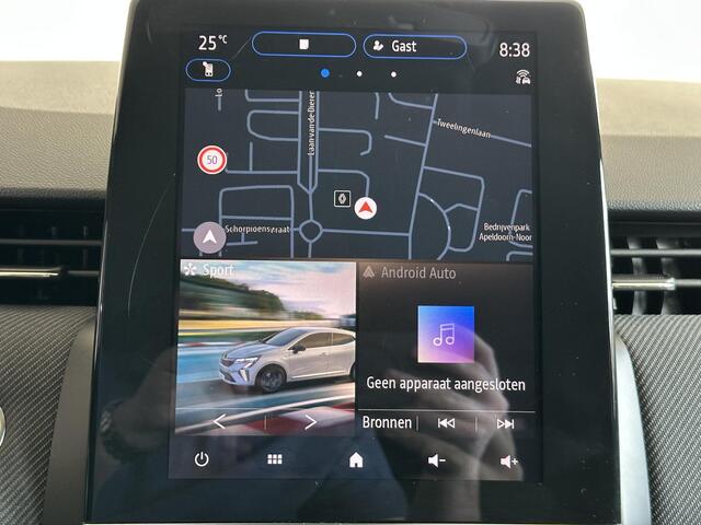 Renault CLIO 1.6 E-Tech Full Hybrid 145 esprit Alpine ACHTERUITRIJCAMERA | ADAPTIVE CRUISE CONTROL | CLIMATE CONTROL | BLIS |