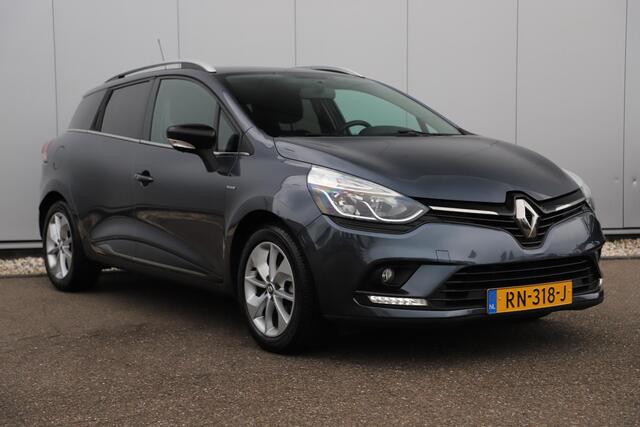 Renault CLIO Estate 0.9 TCe Limited Navigatie Airco Cruise Bluetooth Parkeersensor 16 inch LMV LED