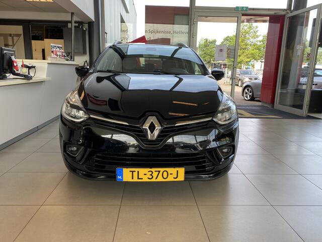 Renault CLIO Estate 0.9 TCe Intens,1e Eigenaar,Dealeronderhouden,Navigatie,Parkeerassistent,Climate&Cruiscontrol,Spraakbediening,Keyless,Trekhaak,Acteruitrijsensoren,Halfstof/Leder,Dakrail,16 Inch Lmv